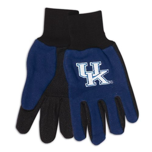 Kentucky Wildcats Two Tone Gloves Adult by McArthur Towels & Sports