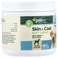 thumbnail image 2 of petnc NATURAL CARE Skin & Coat Soft Chews, All Dog, Liver, 60 Soft Chews, 5.5 oz (156 g), 2 of 3