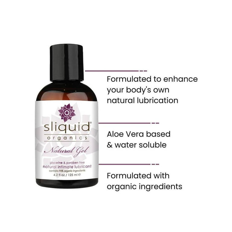 a natural lubricant Pink Natural Women's Water-Based Lubricant, 2.8 oz main image 0