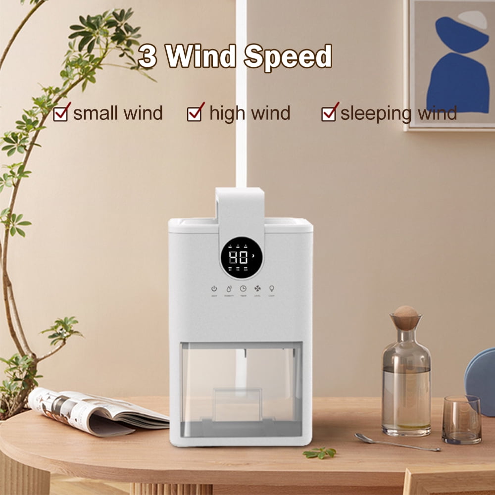 Home Dehumidifiers with Auto Shut Off Timer Quite Sleep Mode Portable Small Dehumidifier for Room Bathroom Bedroom 1000ML