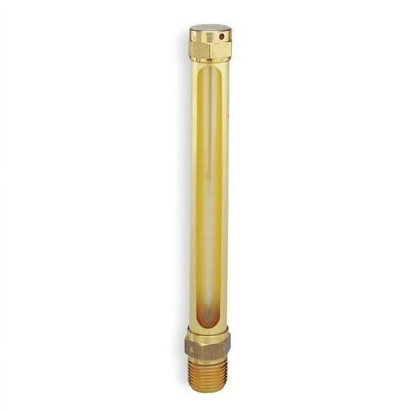 Ldi Industries Vented Oil Gauges,5.98 in H,Brass,NPTF G307-3
