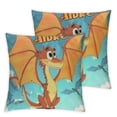 thumbnail image 2 of Nawypu Just a Boy Who Loves Dinosaurs Decorative Throw Pillow Case Cover 2pcs,Funny Dinosaur Dino Decorations for Home Bedroom Boy Room Dorm Office Car,Gifts for Dinosaur Lovers Kids Boys, 2 of 6