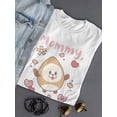thumbnail image 3 of Love You Mommy! Almondog T-Shirt Women -Electural Designs, Female 5X-Large, 3 of 4