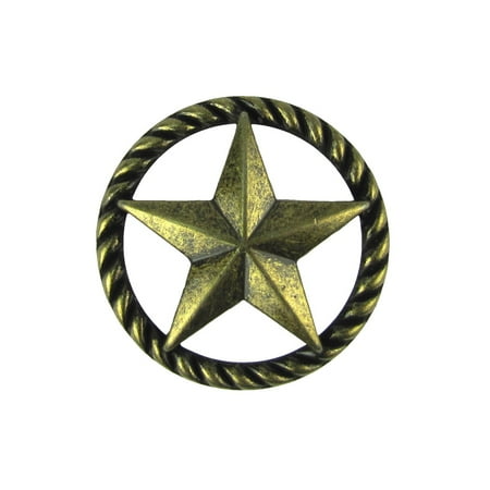 Gold Texas Star Kitchen Drawer Pull Rustic Cabinet Hardware