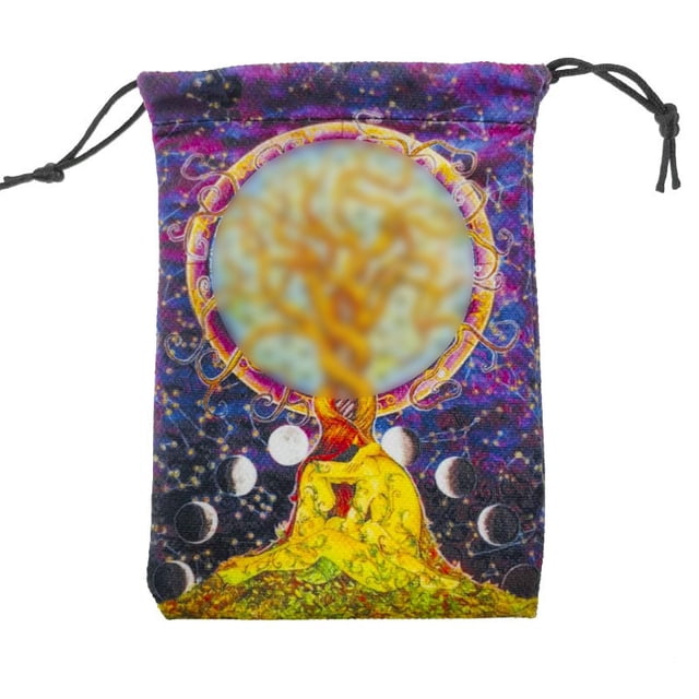 Bolsa de impresión a doble cara de 13 x 18 cm, bolsa de regalo para accesorios del hogar, bolsa de almacenamiento de tarjetas