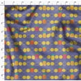 thumbnail image 4 of Soimoi Purple Rayon Fabric Pine & Lemon Slices Fruits Printed Fabric 1 Yard 56 Inch Wide, 4 of 5