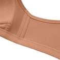thumbnail image 4 of Liuchenyi Strapless Bra for Large Breasts Jelly Bras for Women No Underwire Scalloped Push Up Wireless Bralettes Seamless Soft Comfort Everyday Tshirt Bra Watermelon Red, 4 of 6