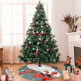 thumbnail image 7 of Yiaed Cockatoo Red Berries Print Christmas Tree Skirt , Tree SkirtsTree Mat for Christmas Winter Holiday Indoor Decorations-36", 7 of 7