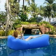 thumbnail image 4 of Waterproof air sofa with comfortable cushions, portable inflatable, 4 of 5