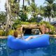 thumbnail image 4 of Waterproof air sofa with comfortable cushions, portable inflatable, 4 of 5