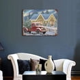 thumbnail image 3 of Winter Metal Signs Deer Antique Tin Sign Christmas Home Decor Cabin Wall Sign Decor Red Truck Rustic Farmhouse Wall Art Sign Garage Sign Yard Sign Man Cave Sign 12x16 inches, 3 of 8