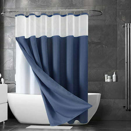 Bathroom Waterproof Shower Curtain, Best Polyester Shower Curtain Liner
