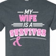 thumbnail image 4 of Inktastic My Wife is a Survivor Breast Cancer Awareness T-Shirt, 4 of 5