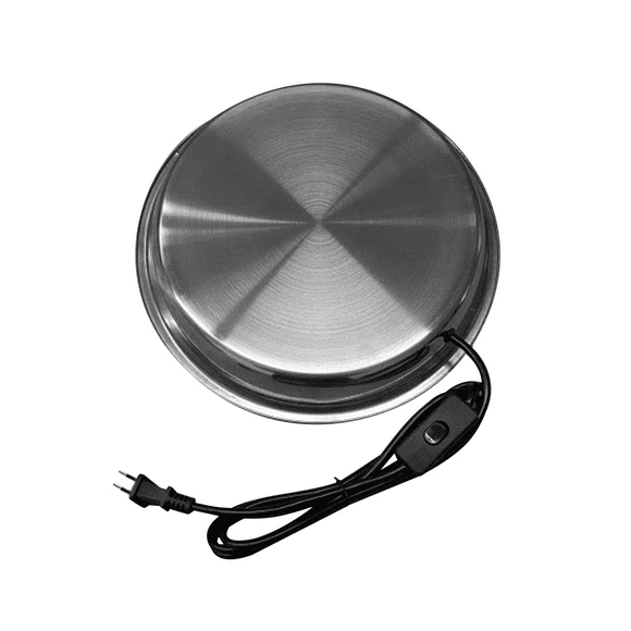 Poultry Waterer Drinker Heated Base, Chicken Water Heaterfor Winter Deicer Heated Base with Switch EU Plug