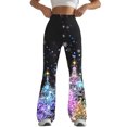 thumbnail image 2 of QATAINLAV Womens Yoga Pants Christmas High Waist Flare Leggings Casual Milk Silk Soft Workout Athletic Bell Bottom Trousers Multicolor XXL Daily Sales, 2 of 6