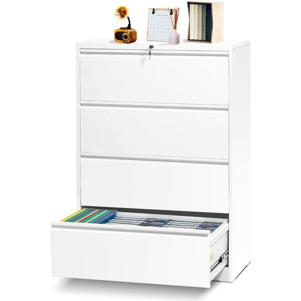 INTERGREAT Black Lateral File 3 Drawer Lateral Filing