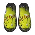 thumbnail image 1 of Balery Ball Pantuflas de Casa de Felpa Silenciosas con Diseño Estampado, Zapatillas Cómodas Antideslizantes de Algodón para Interior-Large, 1 of 8