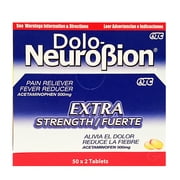 Dolo Neurobion Extra-Strength Pain Reliever Display 50 units- Pastillas para el Dolor (Pack of 6)