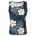 thumbnail image 4 of Hessimy Men's Tank Tops Cotton Performance Sleeveless Casual Classic T Shirts（White,XL), 4 of 5