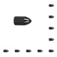 thumbnail image 1 of Yuarrent 2 uds exquisitas tapas de válvula de neumático delicados accesorios impermeables para bicicleta boquilla de aire equipo deportivo Negro 10Conjunto, 1 of 6