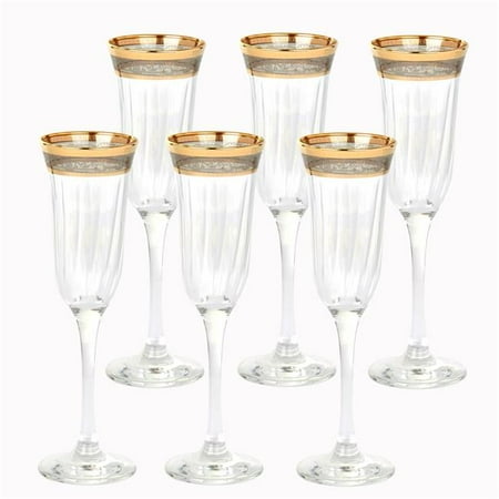 

Flute Melania Collection Smoke - Set of 6