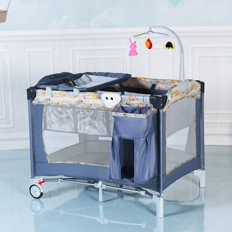Playpen crib walmart on sale
