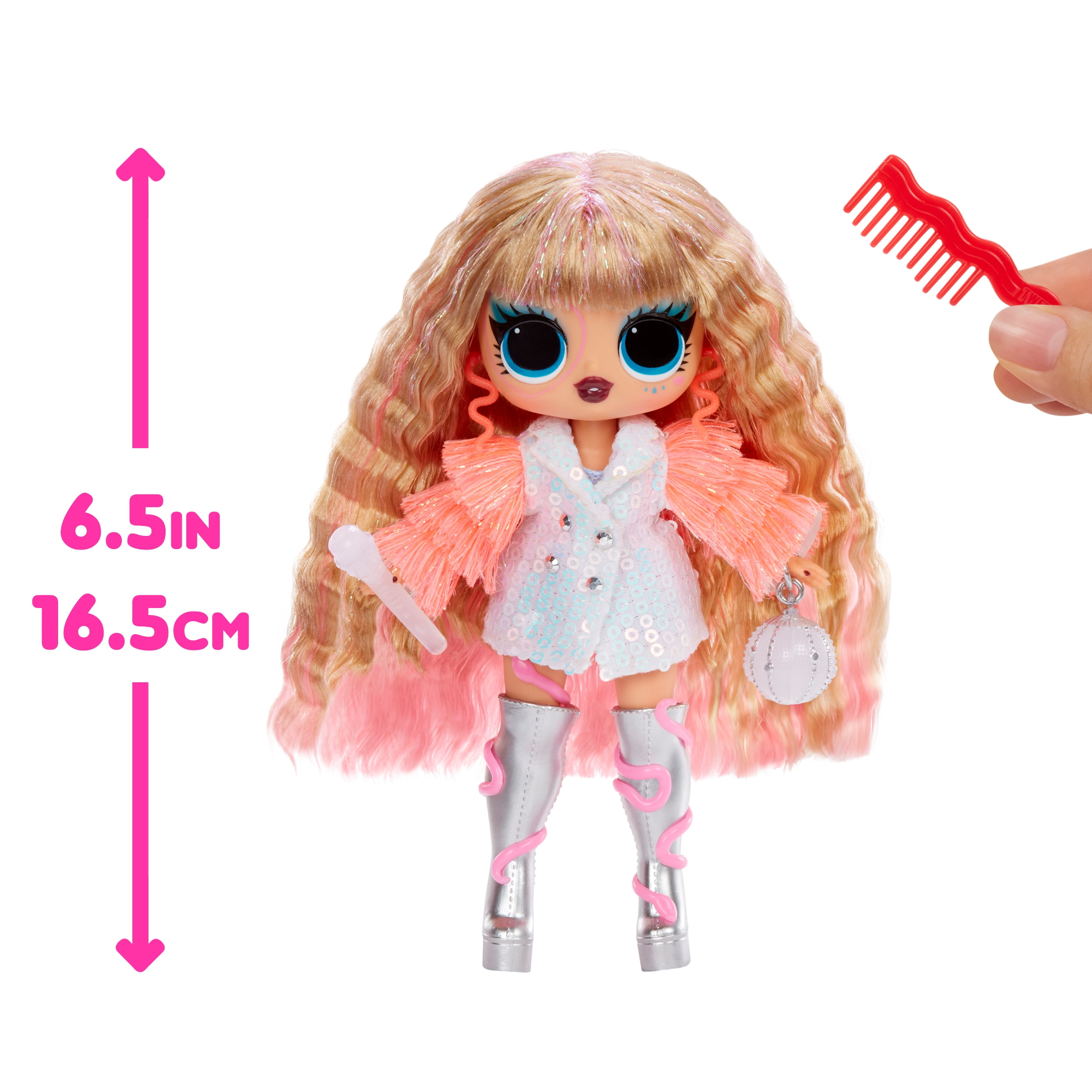 LOL Surprise Tween Neon Pop Stars Fashion Doll, Thea Stars, for Kids Ages 4+, 12 Inch
