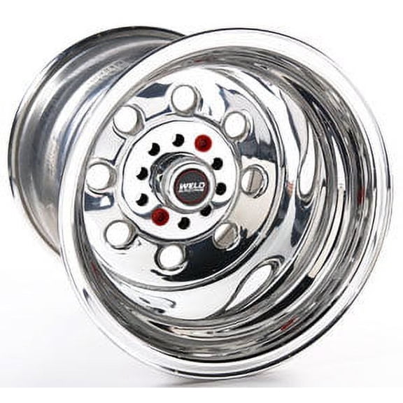 Weld Draglite 15x15 / 5x4.5 5x4.75 BP / 6.5in. BS Polished Wheel - Non-Beadlock - 90-515352