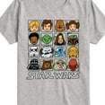 thumbnail image 3 of Star Wars - Yoda and Friends Face Grid - Toddler And Youth Short Sleeve Tee, 3 of 5
