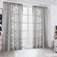 thumbnail image 4 of Paneles De Cortina De Ventana Para Oscurecer La Habitación Cortina De Ventana De Poliéster Cortinas De Dormitorio Para Oscurecer Cortina De Ventana Para Sala De Estar, ANGGREK Descripción de la referencia, 4 of 5
