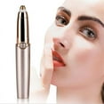 thumbnail image 2 of IllmTech - Rechargeable Eyebrow Trimmer, Painless and Precision Facial Hair Removal Tool with LED Light, Facial, Upper Lip, Nose, and Ear Hair Remover, Professional Grooming for Men and Women, 2 of 8