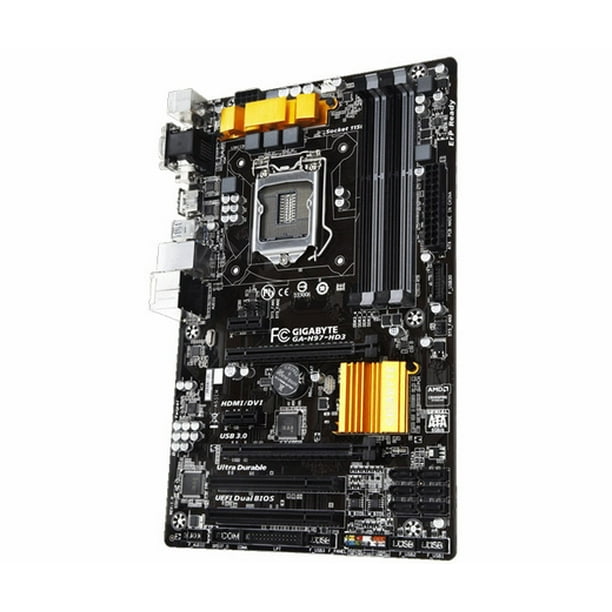 Ultra Durable 9 Series Ga H97 Hd3 Rev 1 0 Desktop Motherboard Walmart Com Walmart Com
