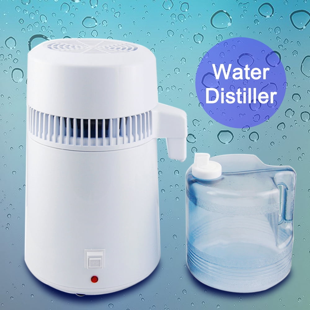 New Portable Pure Water Distiller Filter Distilled Purifier 304