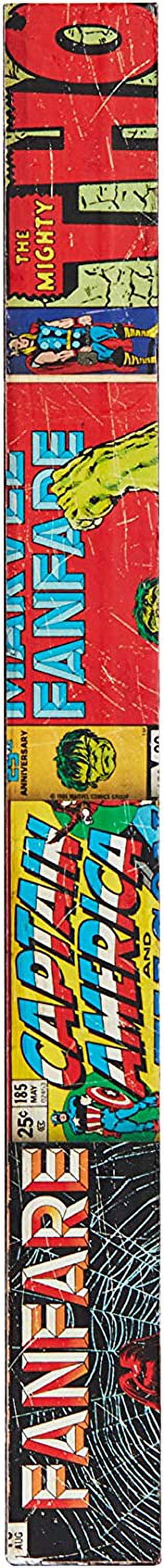 Marvel Superhero Retro Comics Wooden Letter 'B' with Hooks