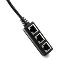 thumbnail image 2 of Adaptateur Patch Câble Ethernet 1 à 3 Ports Connecteur RJ45 pour Catégorie 5 / Chat 6, 2 of 4