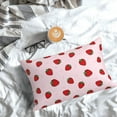 thumbnail image 6 of Kdxio Cotton Pillow Cases Pillowcases,Soft and Breathable Bedroom Pillow Cases-Strawberry, 6 of 8