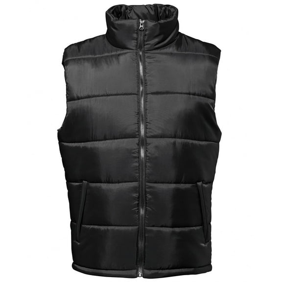 2786 Mens Plain Padded Bodywarmer Vest / Gilet Jacket