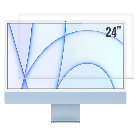 F FORITO 2-Pack Compatible with iMac 24 inch Anti Glare Matte Computer Screen Protector, Eye Protection Computer Screen Cover Compatible with 2021 Apple iMac 24 inch with M1 Chip Desktop