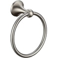 thumbnail image 1 of Wall Mounted Classical Design Round Towel Ring for Bathroom (Brush Nickel), 1 of 6
