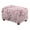 Cherry Blossom Floral, variant on Xixirimido Aztec Tribe Hummingbird Rose Pattern Stretch Ottoman Cover Rectangle Footstool Slipcover Folding Storage Stool Protector Nonslip Footrest Ottoman Cover with Elastic Bottom,Small