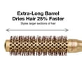 thumbnail image 3 of Olivia Garden NanoThermic Speed XL Extra-Long Barrel Thermal Round Hair Brush with ergonomic non-slip handle (not electrical), 3 of 6