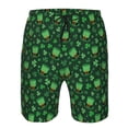 thumbnail image 3 of Balery Happy St. Patrick's Day Traje de Baño Estilo Hawaiano para Hombre, Shorts de Secado Rápido con Bolsillos-3X-Large, 3 of 6