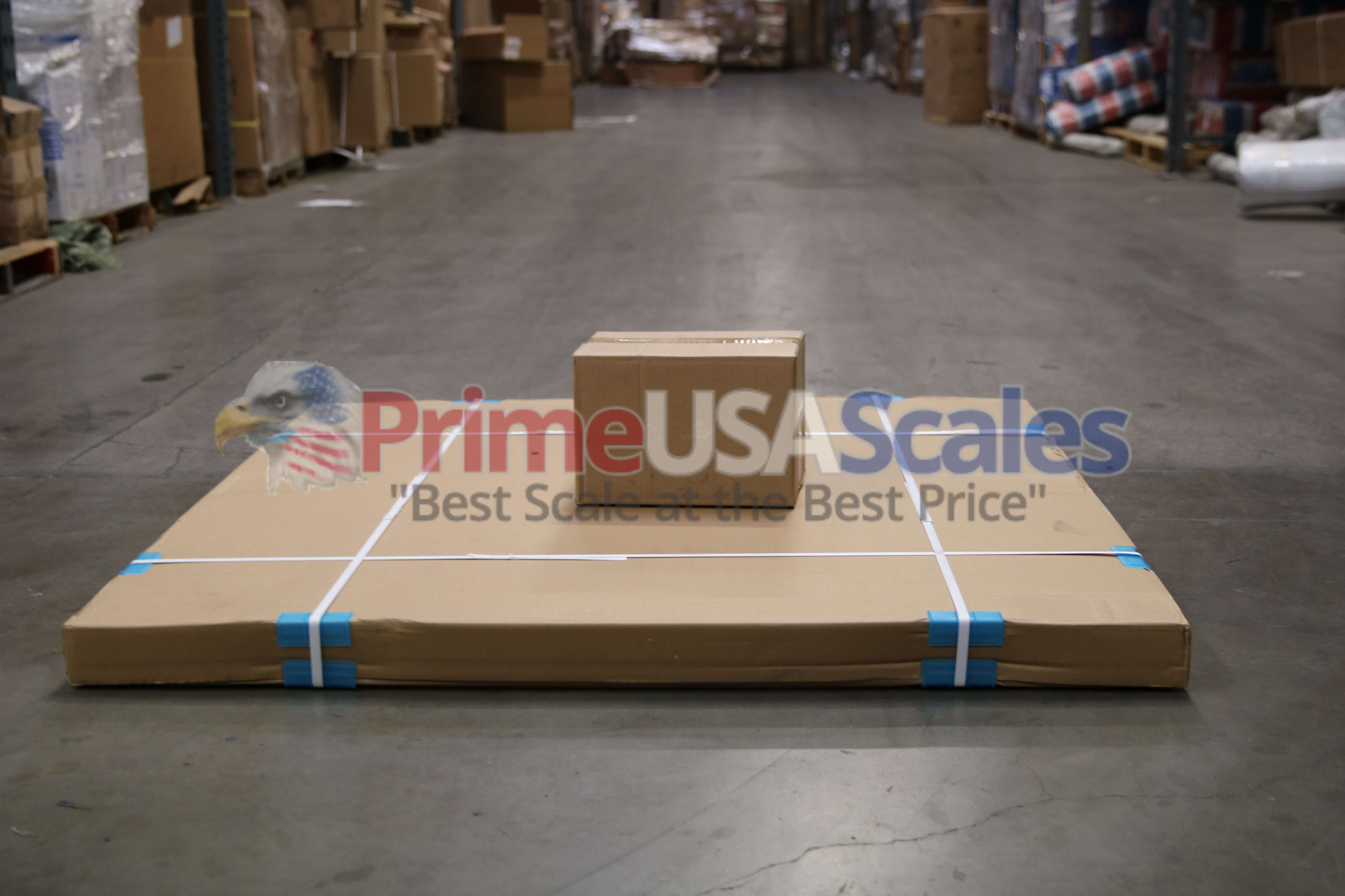 Prime Scales USA Made 120 x 120 (10'x10') Heavy duty Pallet Floor Scale |  livestock Scale