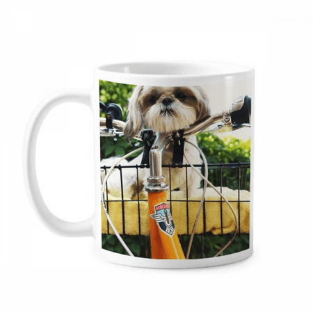 

Dog Pet Animal Cute Photo Mug Pottery Cerac Coffee Porcelain Cup Tableware