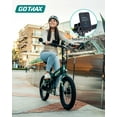 thumbnail image 4 of Gotrax F1V2 20" Adult Folding Electric Bike, 50 Mile Long Range, 48V 10.4Ah Battery, 20MPH Speed, Compact & Portable, Black, 4 of 10