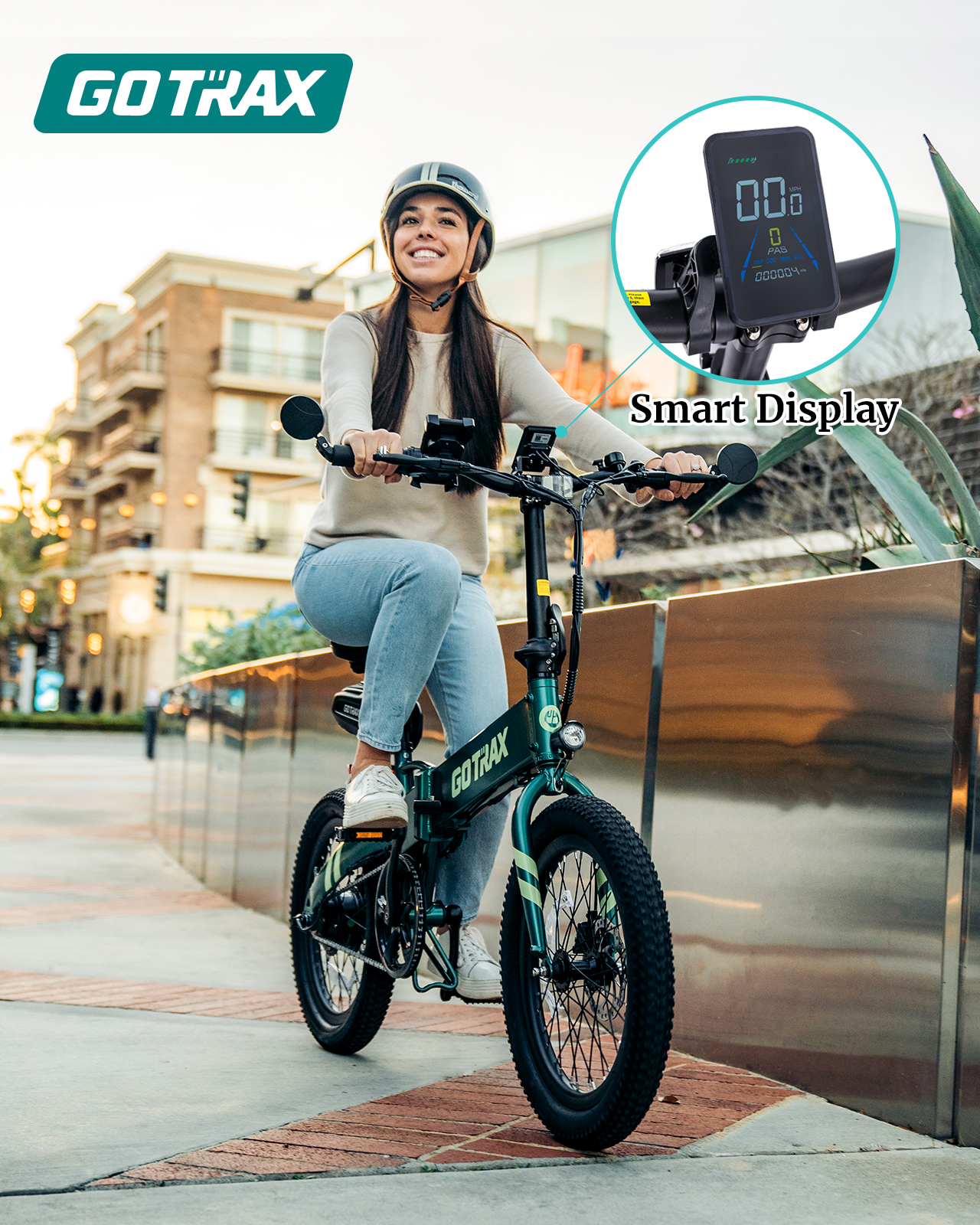 GOTRAX F1V2 Folding Electric Bike, 50-Mile Range photo 5