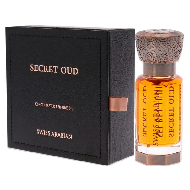 Swiss Arabian Secret Oud, Arabian Perfume Oil for Women, oz