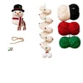 thumbnail image 2 of Crochet Christmas Tree DIY Kit for Beginners, Handmade Holiday Tabletop Decor Set with Soft Yarn and Tools, Christmas Craft Kit for Adults and Teens, DIY Gift Making Supplies, Style D, 2 of 6
