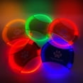 thumbnail image 4 of LED Dog Flying Disc, USB Rechargeable Glow Pet Toy for Night Fetch Training Chew-Proof Design 2 pack, 4 of 7