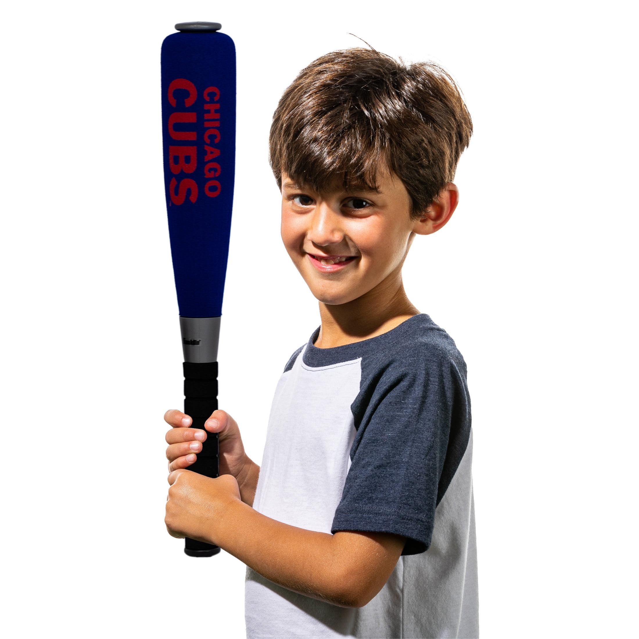 Franklin Sports MLB Chicago Cubs Foam Bat + Ball Set, 21 in